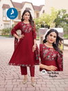 Helly By Kaya Vertican Best Anarkali Kurtis Set Wholesale Shop In Surat